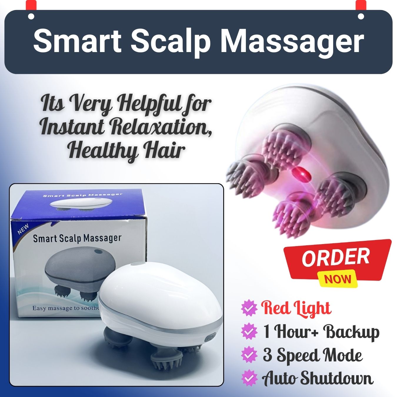 Smart Scalp Massager