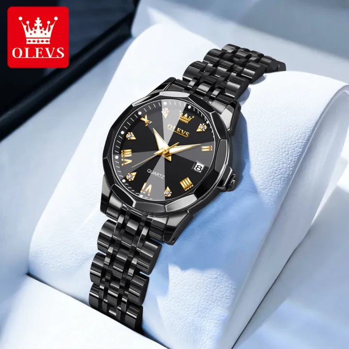 OLEVS Watch for Women Branded Stainless steel Elegant Luminous Ladies