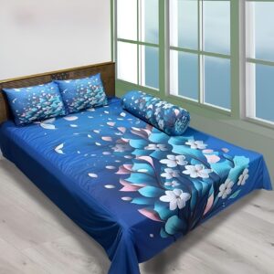 China Premium 3D Design Bed Sheet 7303