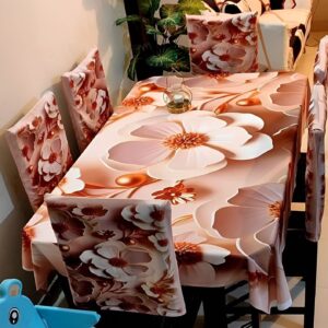 China Premium 3D Print Table Cloth Set 5060