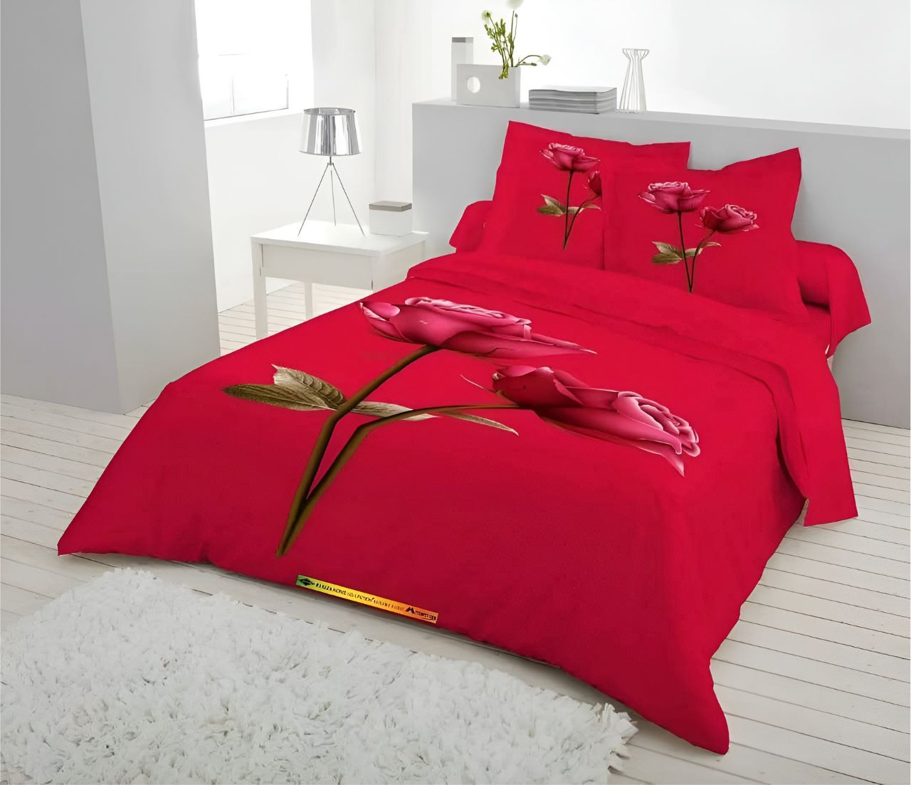 Exclusive King Size Full Panel Bedsheet With Pillow Cover